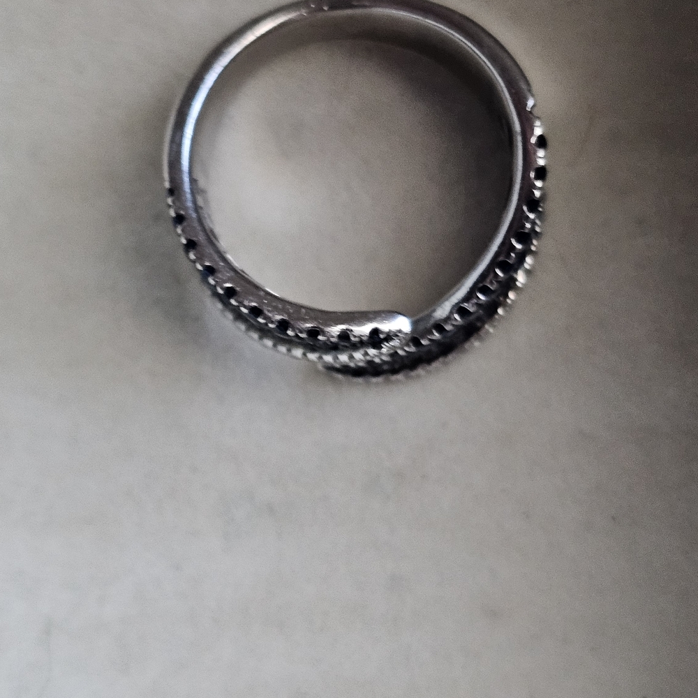 Gabriel&Co. Sapphire Bypass Ring - Picture 6 of 9